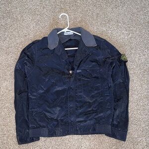 Stone Island Dark Blue Military Jacket